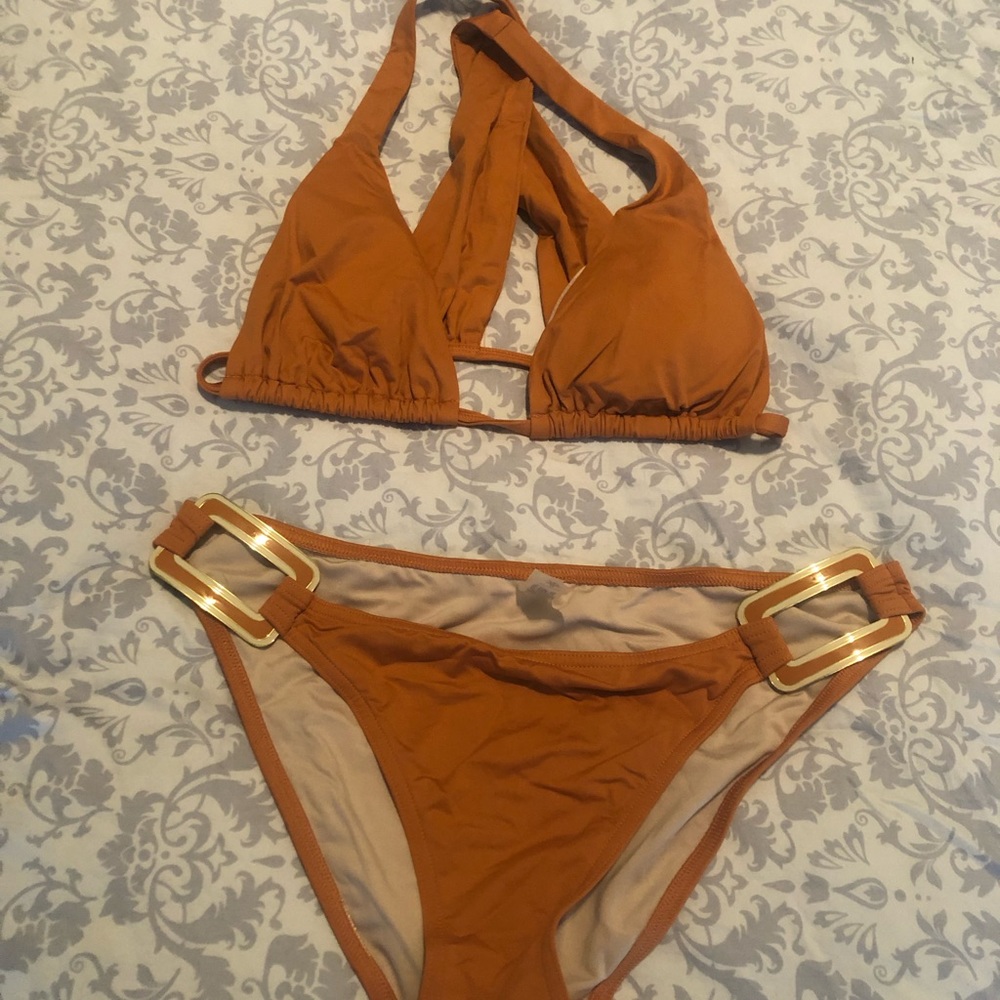 Victoria’s Secret Medium Burnt Orange Bikini